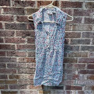 90s Floral Maternity Blouse